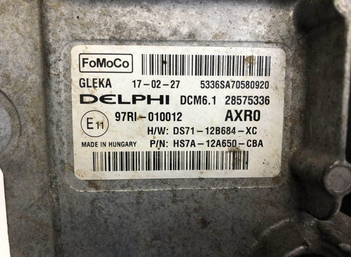 28476768 28555944 28584808 Engine Control Unit / module (ECU) FORD MONDEO Mk V (CD, CE, CF) (2014-2022)