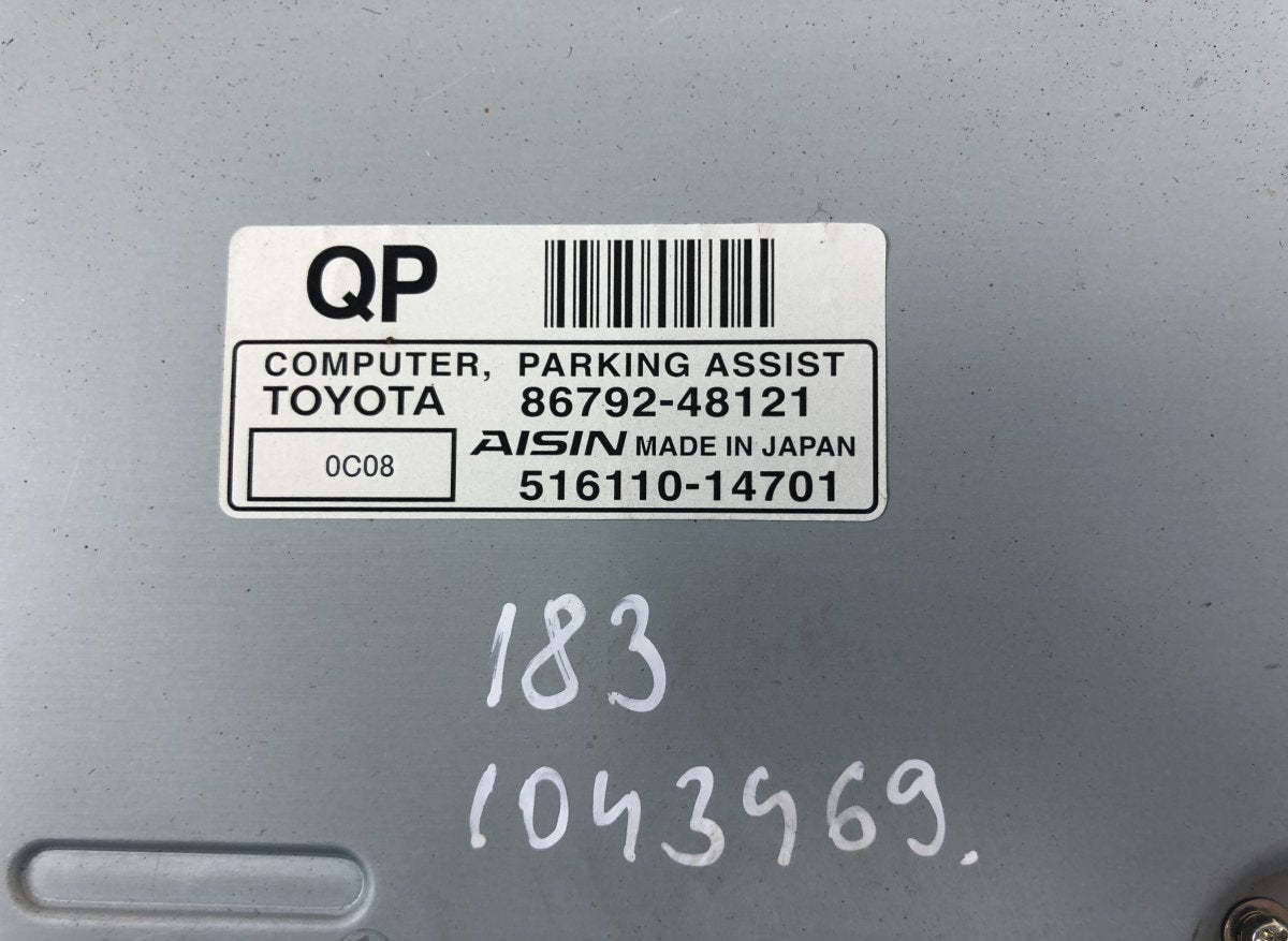 8679248120 Parking Aid Control Unit LEXUS RX III (AL10) (2008-2015)