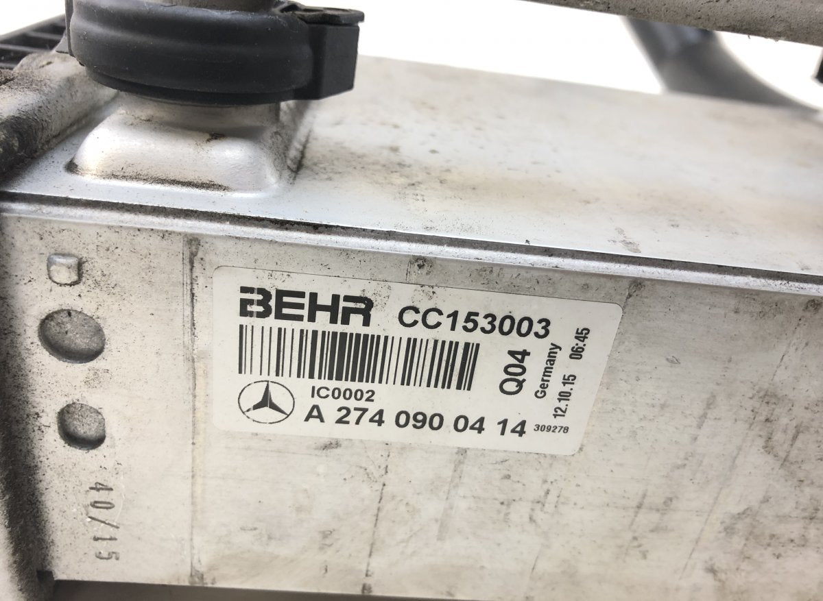 A2740900414 CC153003 Intercooler MERCEDES-BENZ C-CLASS (W205) (2013-2021)