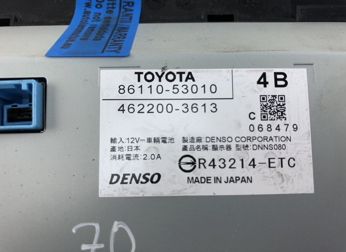 4622003613 462200-3613 Dash screen LEXUS IS III (XE30) (2013-)