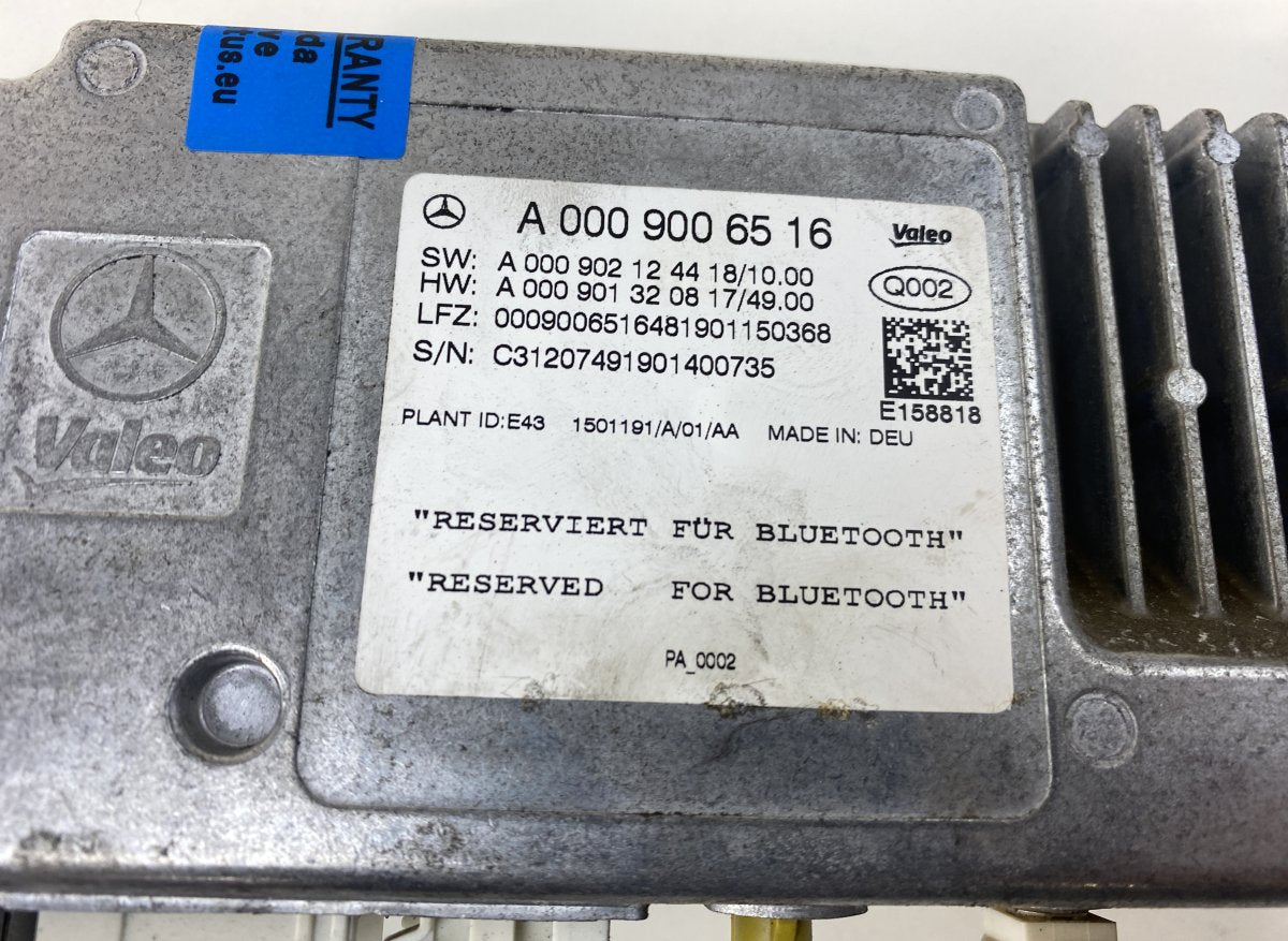 A0009006516 Parking Aid Control Unit MERCEDES-BENZ E-CLASS (W213) (2016-2023)