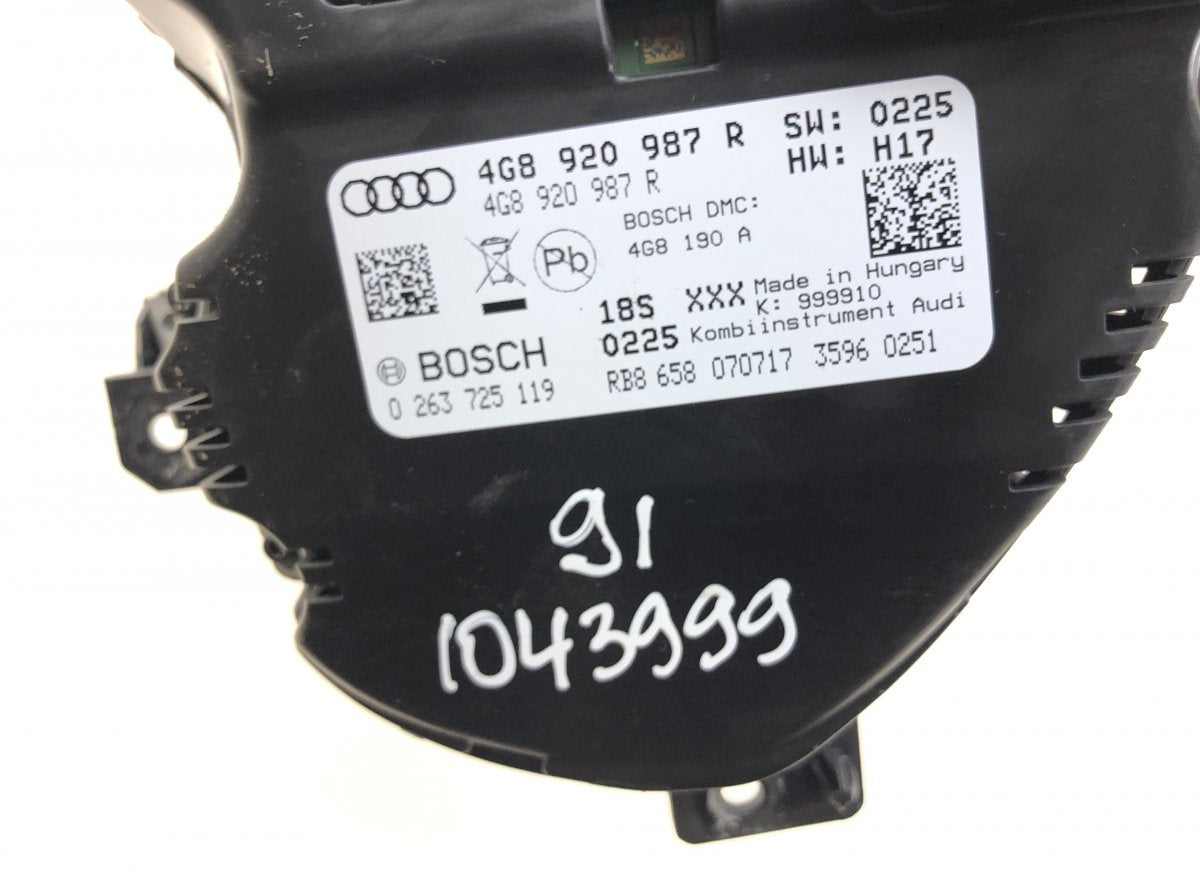 0263725119 Instrument Cluster AUDI A7 Sportback (4GA) (2010-2017)