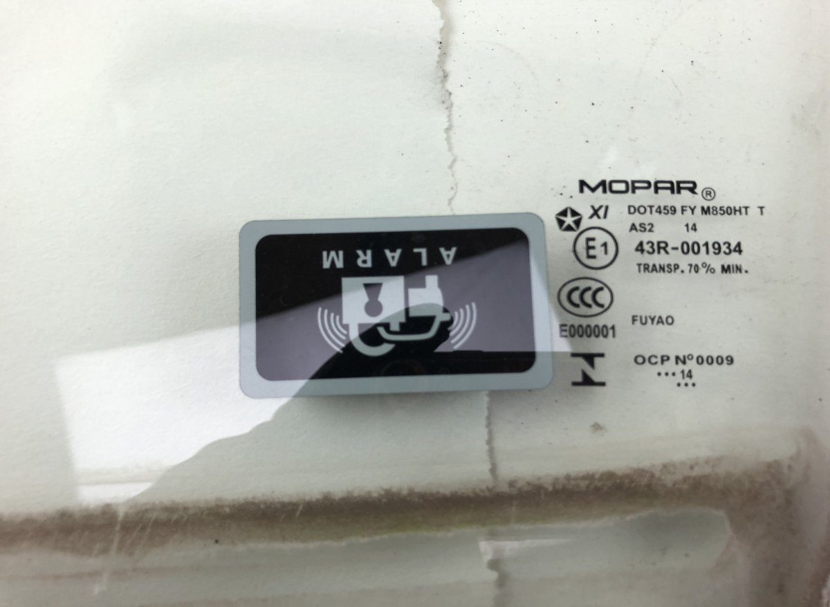 68068671AB Door window glass front left JEEP GRAND CHEROKEE IV (WK, WK2) (2010-2021)