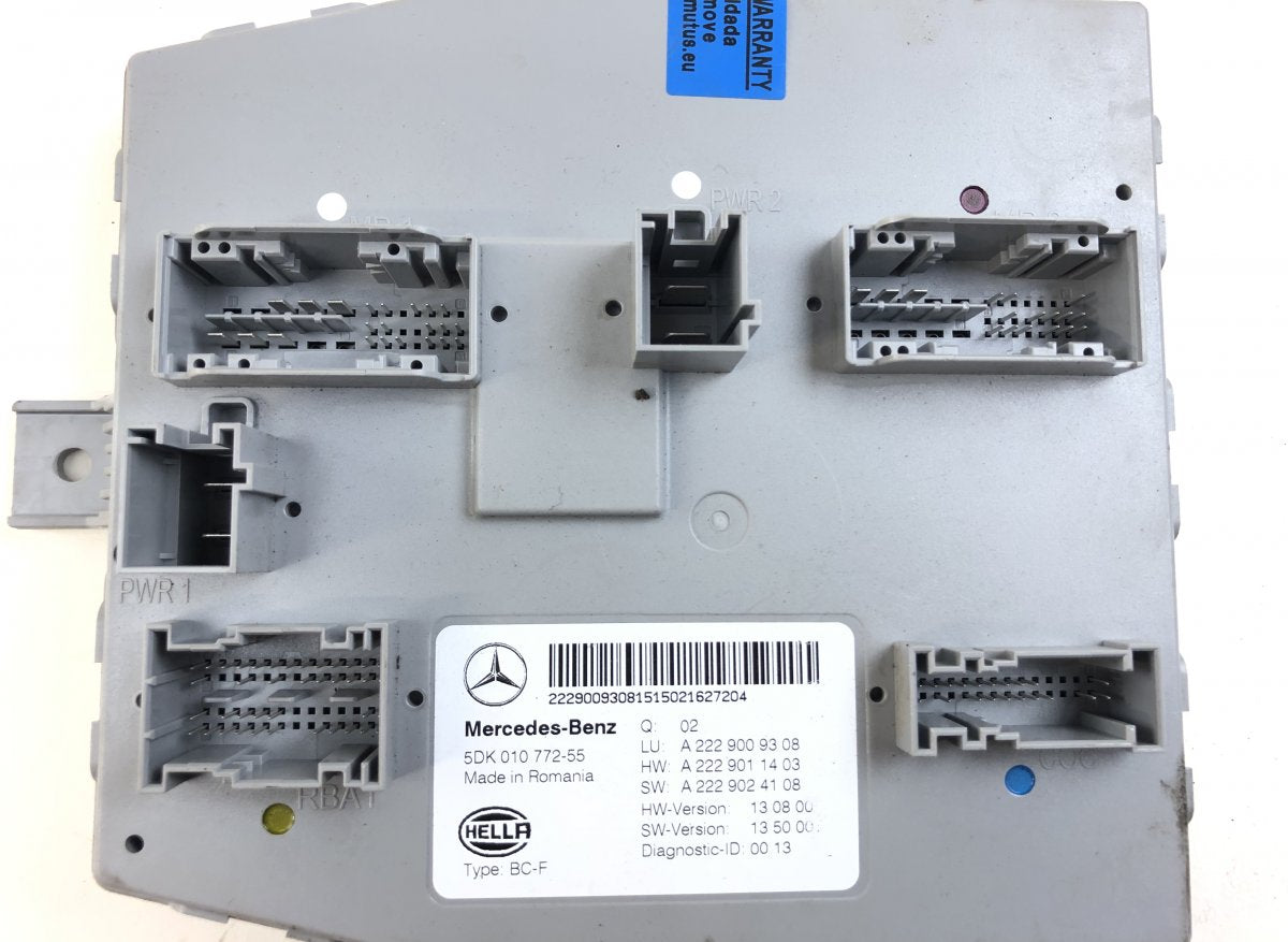 5DK01077255 Fuse box MERCEDES-BENZ S-CLASS (W222, X222) (2013-2020)