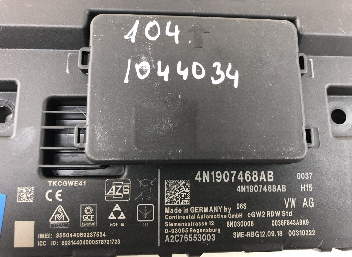 A2C76906701 A2C76553003 Central gateway module AUDI A6 (C8, 4A2, 4AH, 4A5) (2018-)