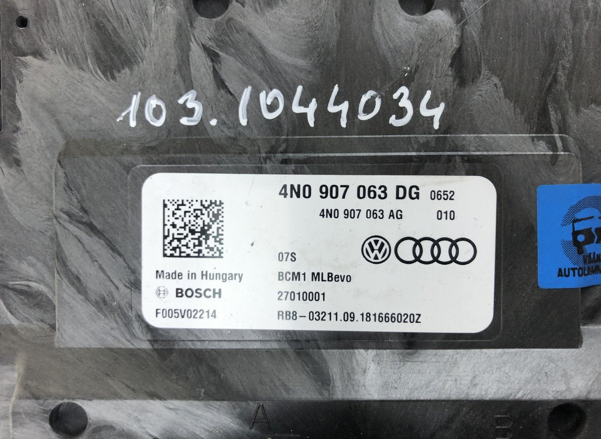F005V02214 Comfort Module (CCM) AUDI A6 (C8, 4A2, 4AH, 4A5) (2018-)