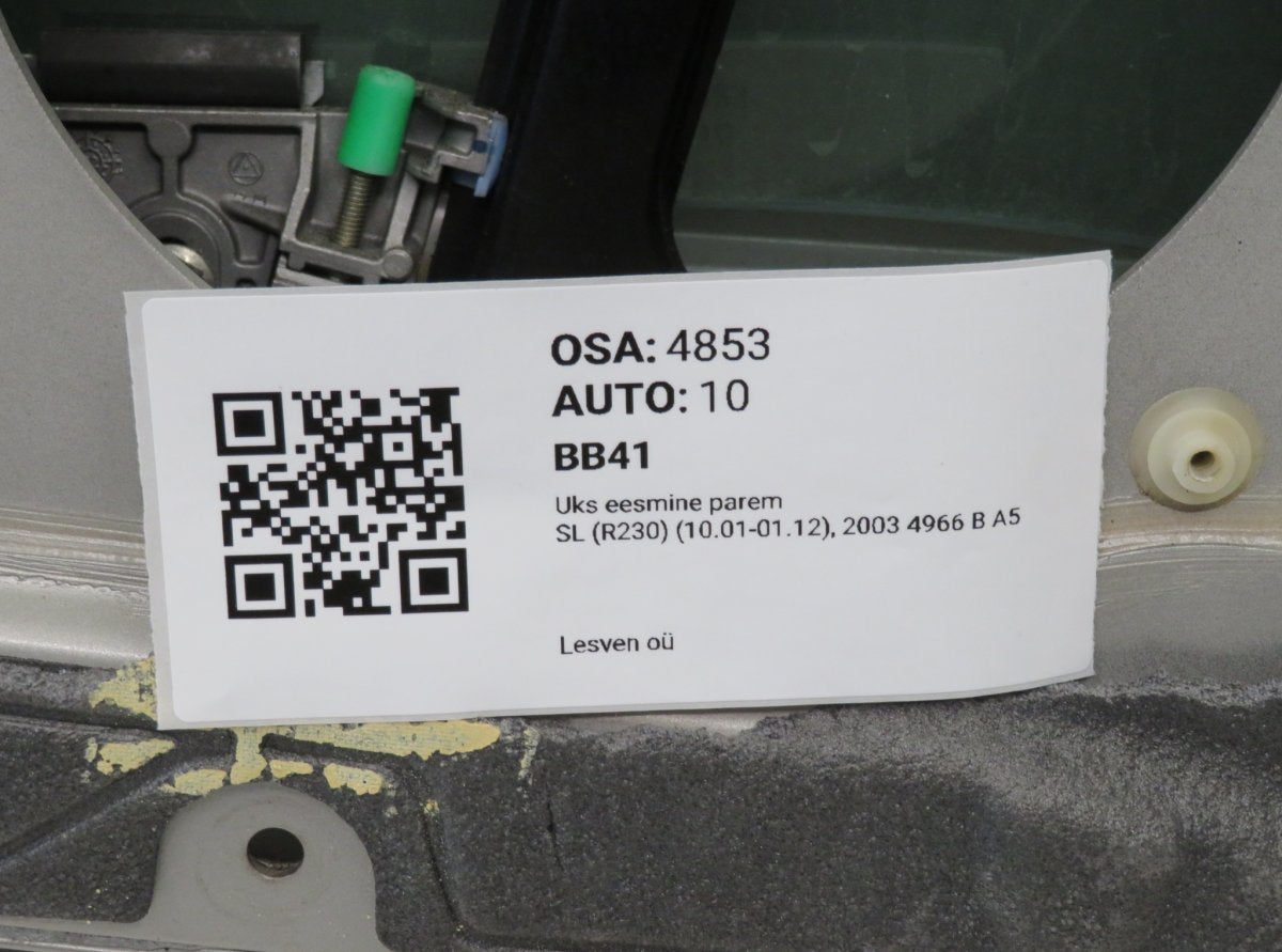 A2307200605 A2307200446 Door Front Right MERCEDES-BENZ SL-CLASS (R230) (2001-2012)