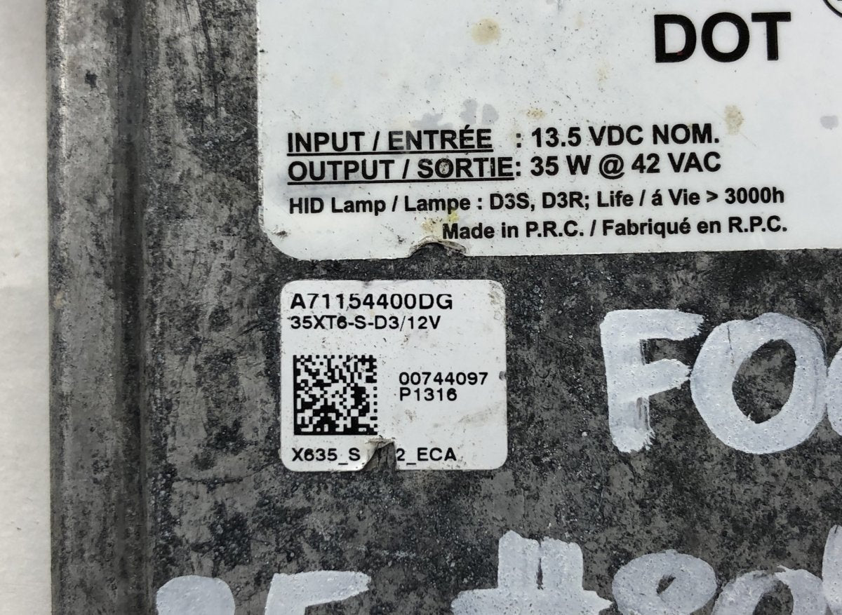 A71154400DG Xenon control unit right FORD FOCUS III (2010-2018)
