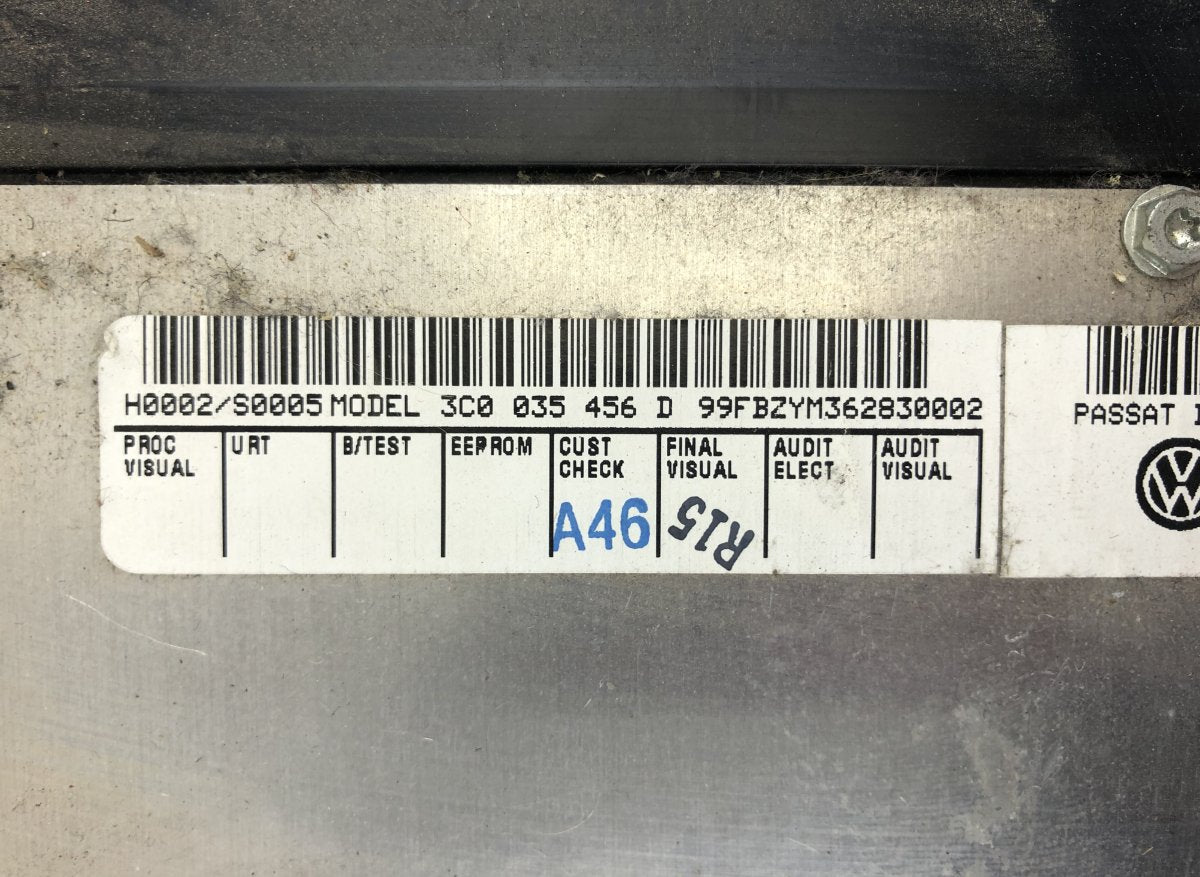 3C0035456G Audio amplifier VW PASSAT B6 (3C) (2005-2010)