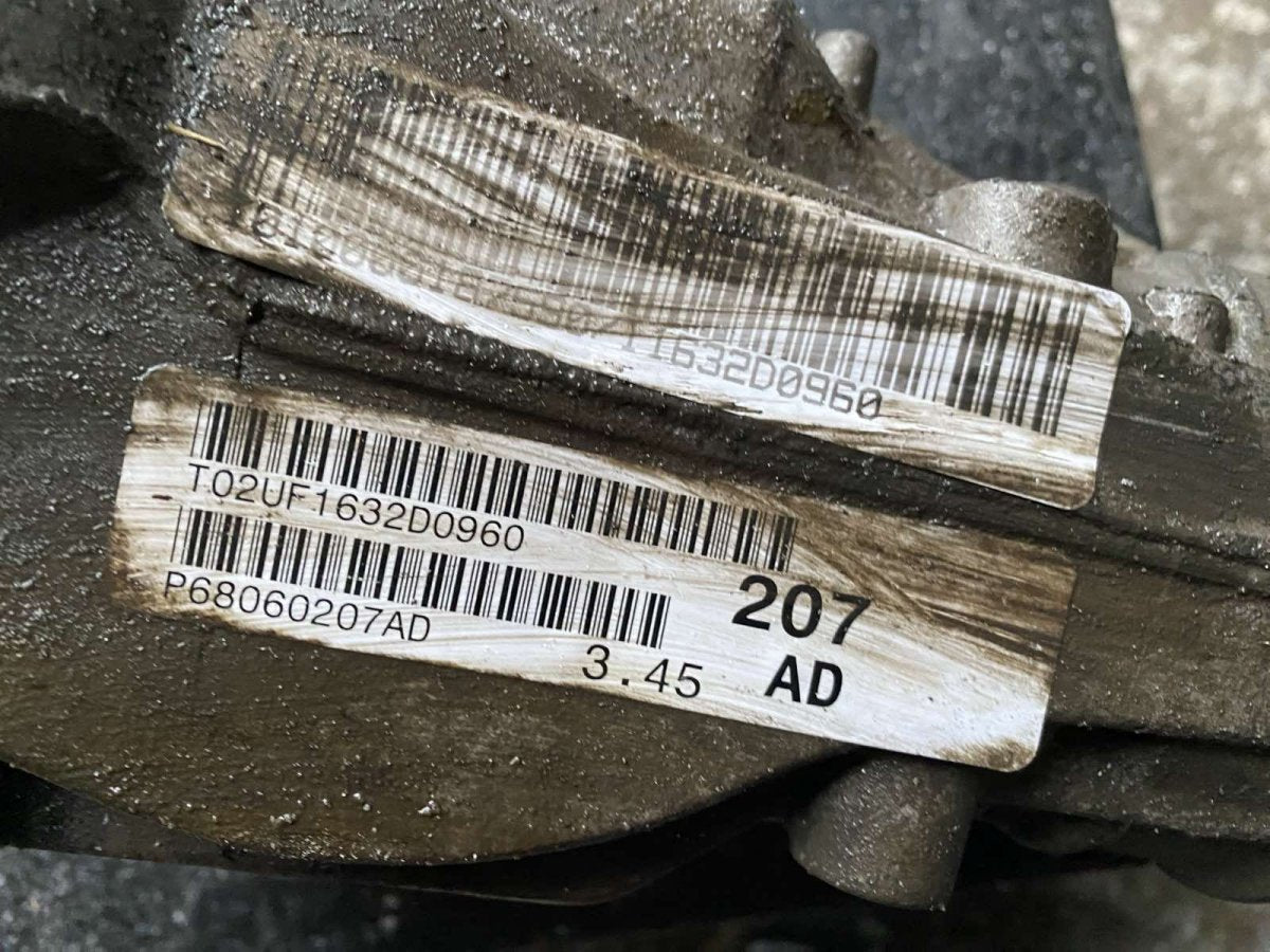 68060207AD Front axle Differential JEEP GRAND CHEROKEE IV (WK, WK2) (2010-2021)