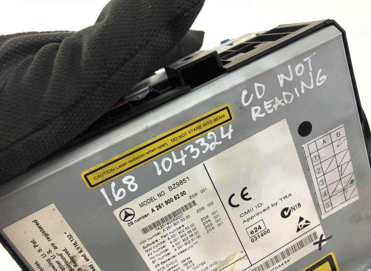 BZ9851 Radio MERCEDES-BENZ R-CLASS (W251) (2006-2013)