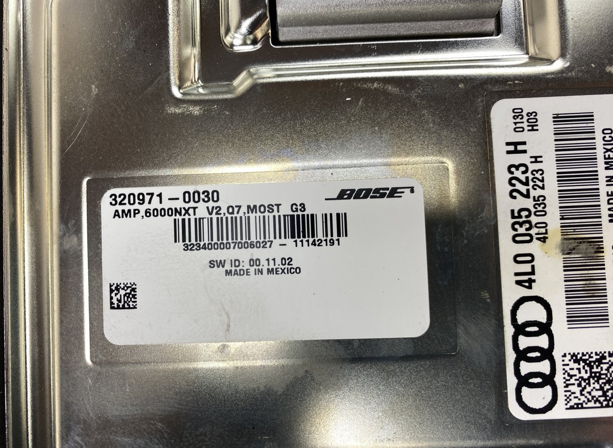 3234000070 323400-0070 Audio amplifier AUDI Q7 (4L) (2006-2015)