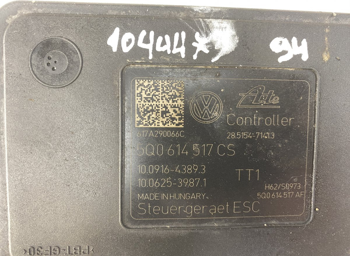 10022012414 10091643893 10.0220-1241.4 10.0916-4389.3 ABS hydraulic unit / pump SKODA OCTAVIA III (5E) (2012-2019)