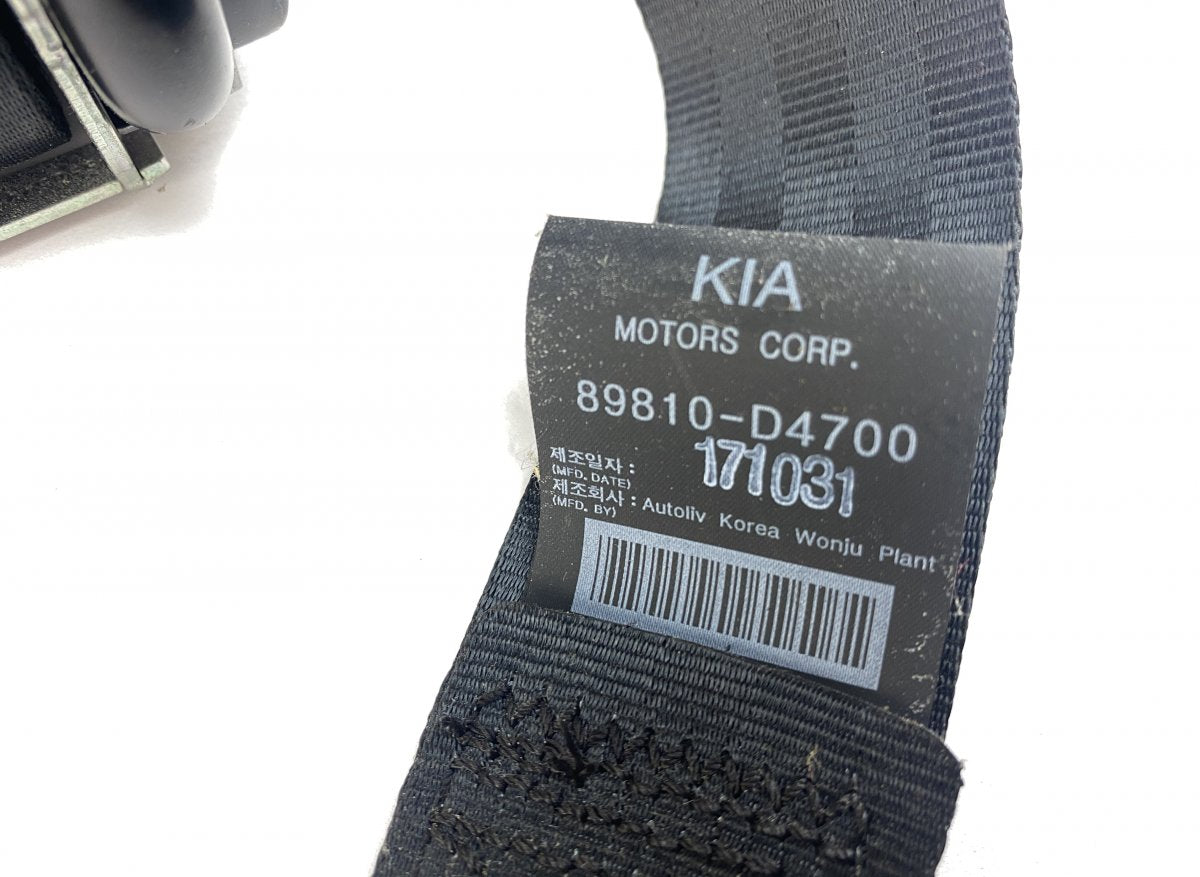89810D4700 89820D4700 Seat Belt Set KIA OPTIMA IV (JF) (2015-2020)