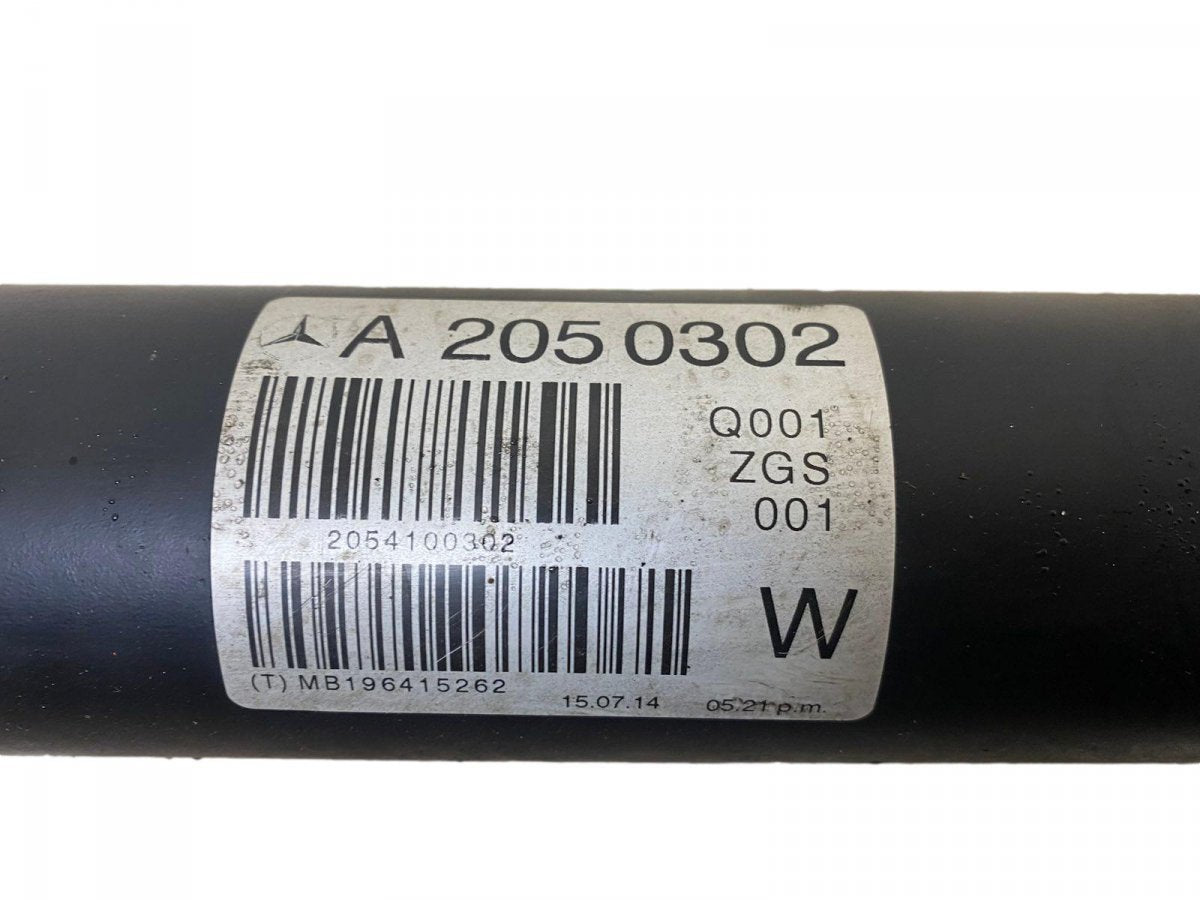A2054100302 Propeller Shaft Complete MERCEDES-BENZ C-CLASS (W205) (2013-2021)