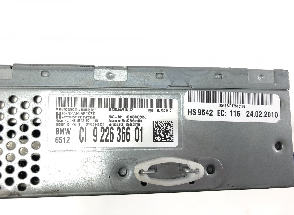 65129228312 Radio BMW 5 (F10, F11) (2010-2017)