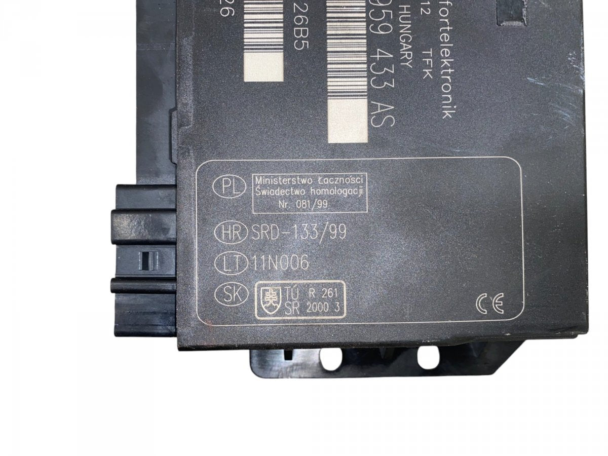 00002726B5 SED-133/99 Body control module (BCM) AUDI A4 (B6) (2000-2004)