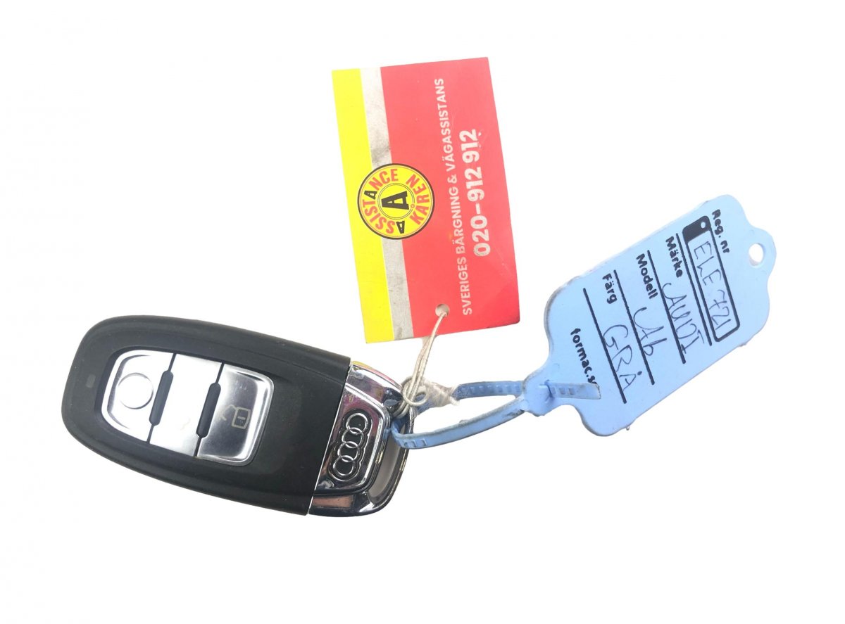 34090101 3409.0101 Key / Keys AUDI A6 / A6 ALLROAD (C7, 4G) (2010-2018)