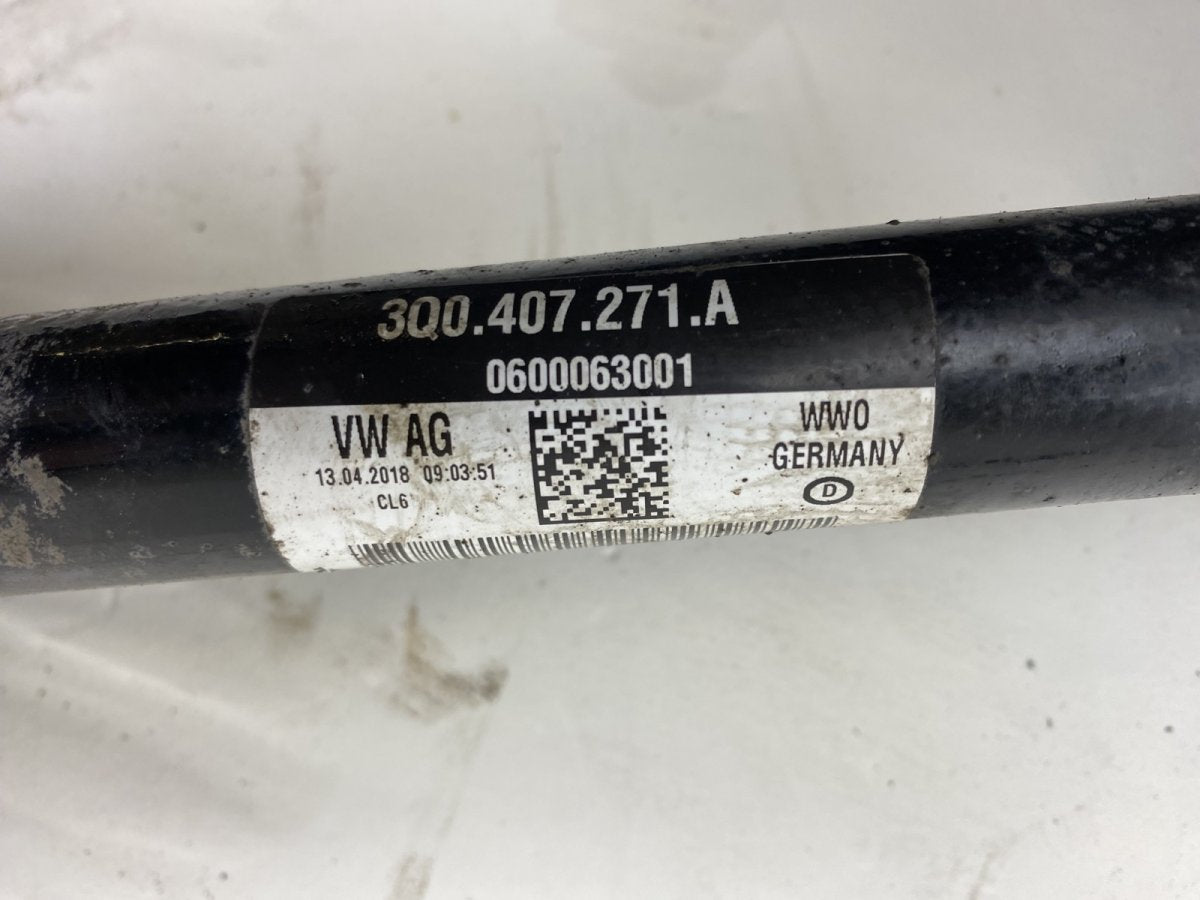 3Q0407761HX Drive Shaft Front Left VW TIGUAN II (AD, BW) (2016-2024)