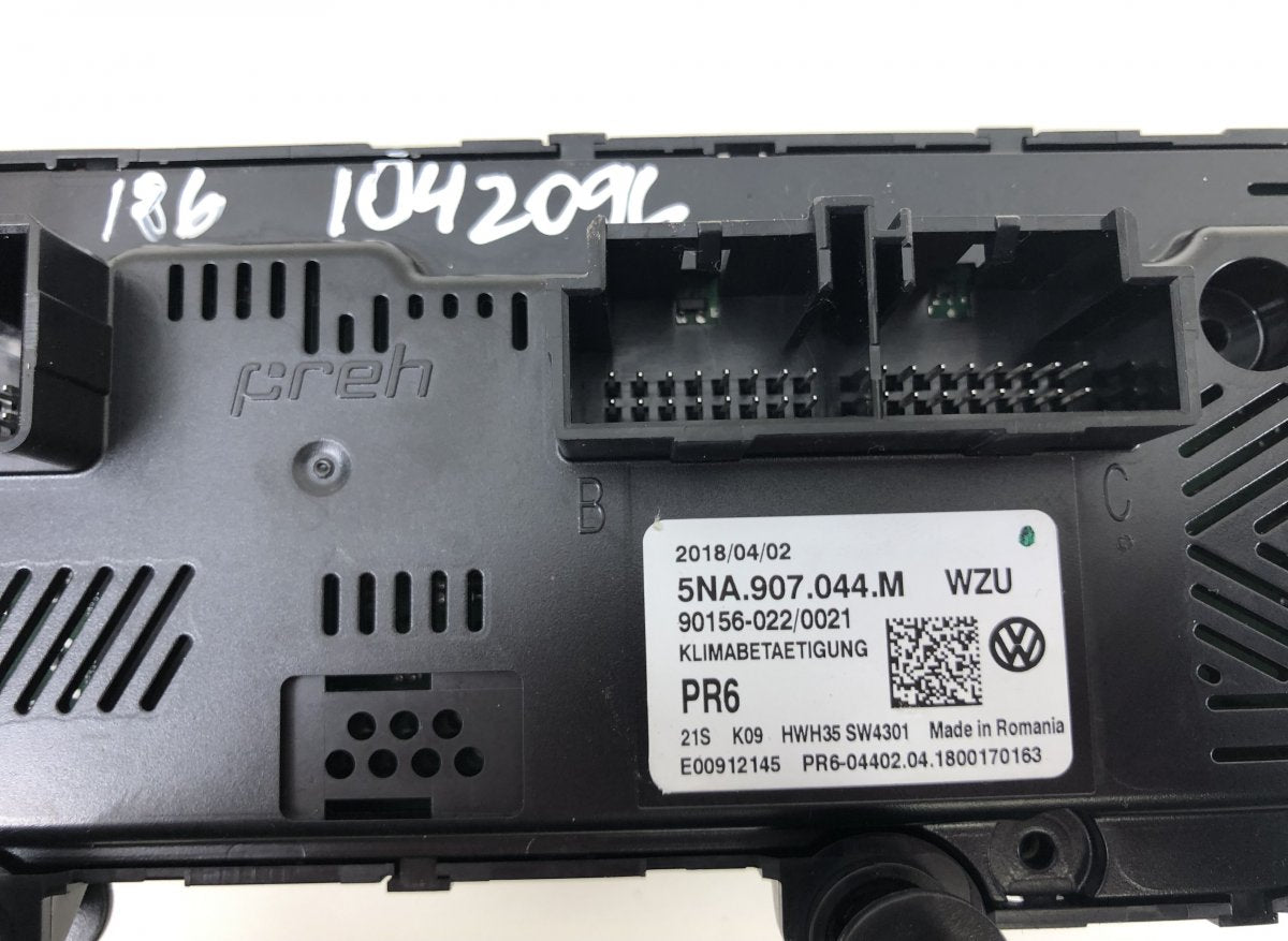 5NA907044M Heater control panel VW TIGUAN II (AD, BW) (2016-2024)