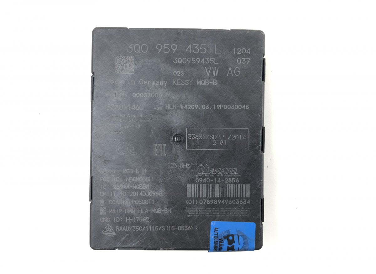3Q0959435L KEYLESS GO control unit SKODA KODIAQ I (NS7) (2016-2024)