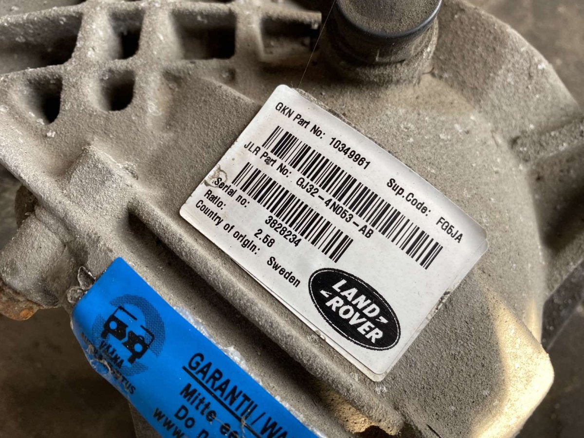 LR072726 Rear axle differential LAND ROVER EVOQUE I (L538) (2011-2018)