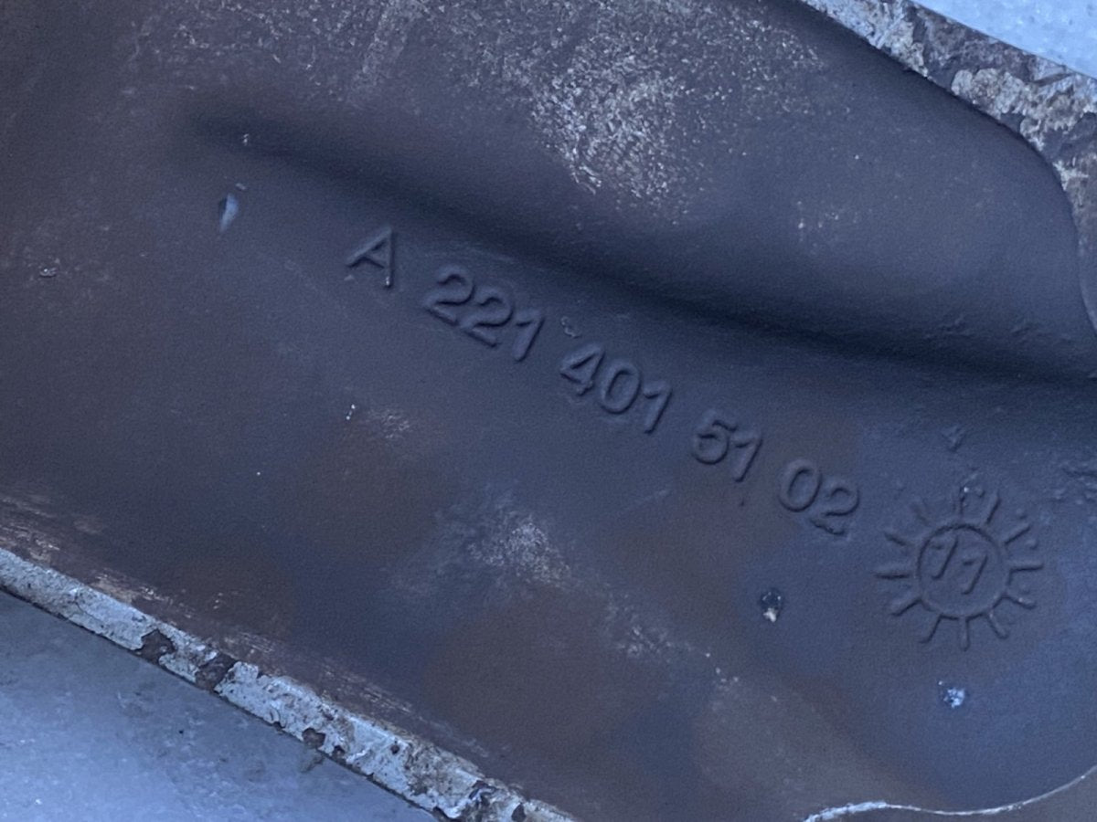 A2214015102 Rim 1 pc MERCEDES-BENZ S-CLASS (W221) (2005-2013)