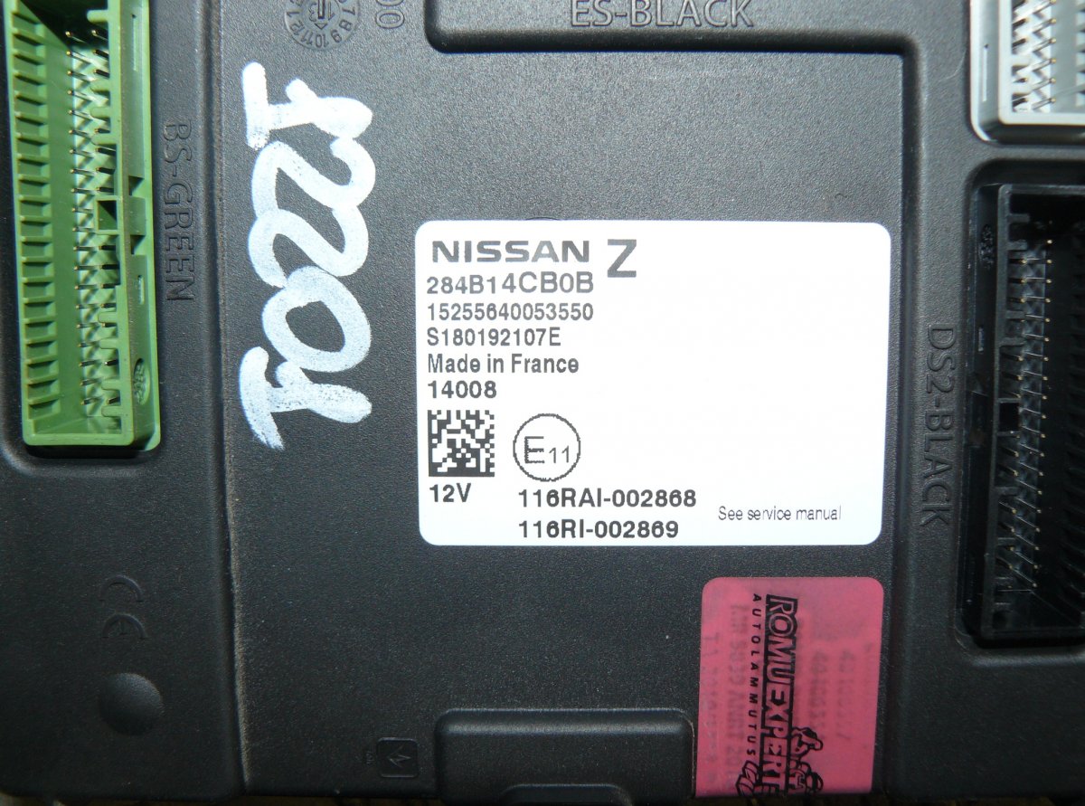 Body control module (BCM) NISSAN QASHQAI II (J11) (2013-2021)