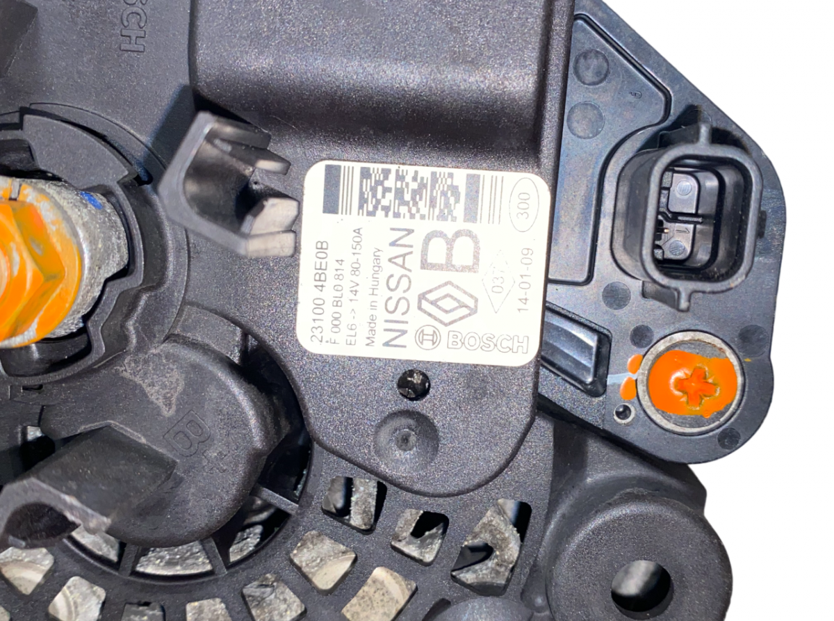 F000BL0814 Alternator NISSAN QASHQAI II (J11) (2013-2021)