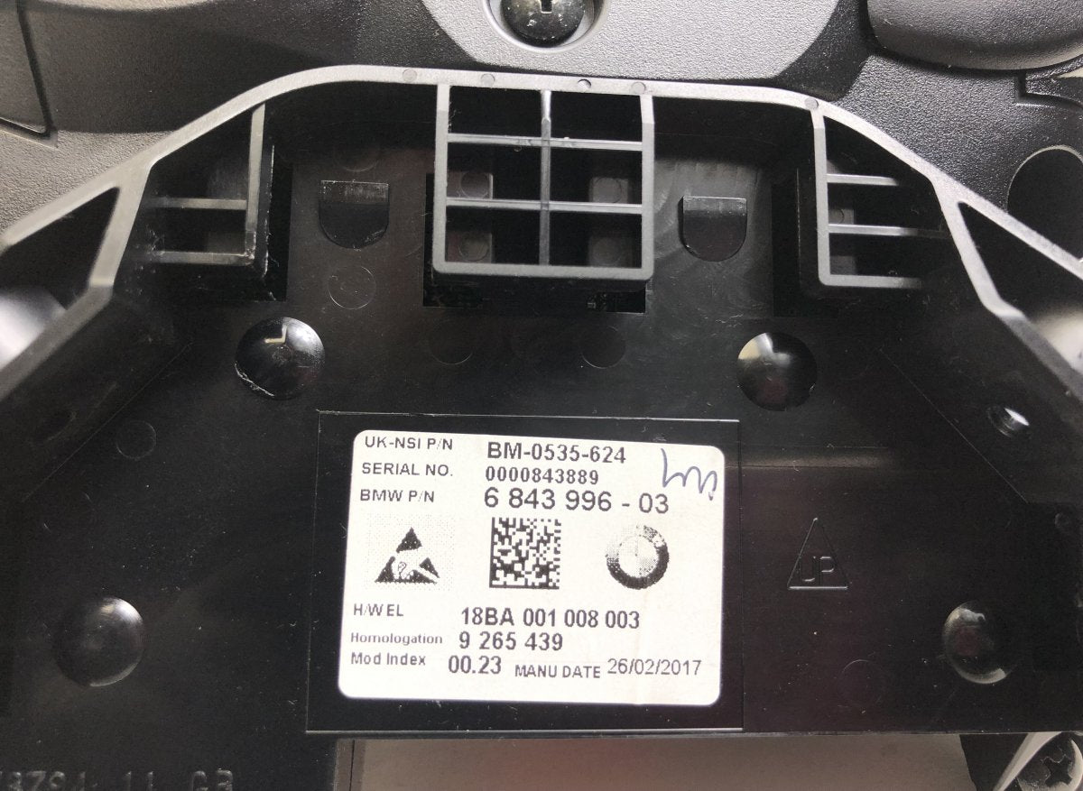 6843996 Instrument Cluster MINI MINI CLUBMAN II (F54) (2014-2024)