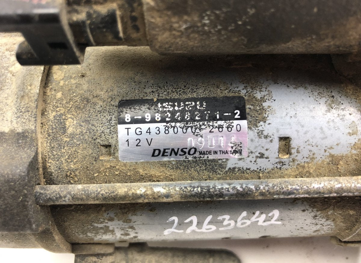 TG4380002660 TG438000-2660 Starter motor ISUZU D-MAX II (RT) (2012-2019)