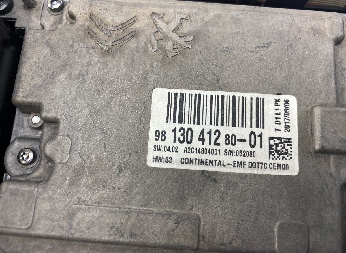 A3C00647400 A2C96215901 A2C14804001 A3C0064740101 Dash screen CITROËN JUMPY III (2016-)