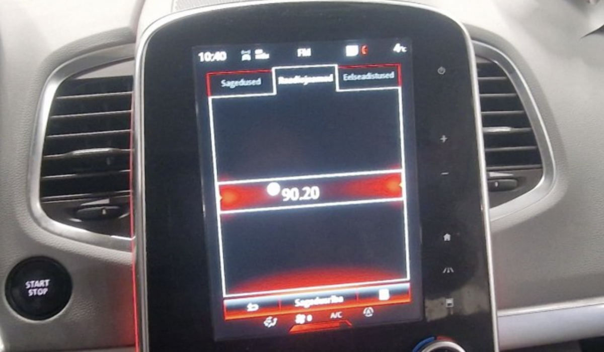 280908976R Dash screen RENAULT ESPACE V (JR) (2015-2023)