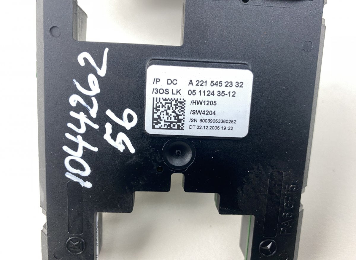 0511243516 0511243514 0511243518 05112435-16 05112435-14 05112435-18 Steering angle sensor MERCEDES-BENZ S-CLASS (W221) (2005-2013)