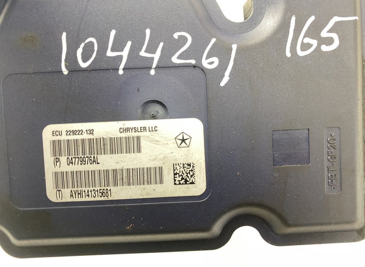 68199237AF 68199237AG ABS hydraulic unit / pump JEEP GRAND CHEROKEE IV (WK, WK2) (2010-2021)