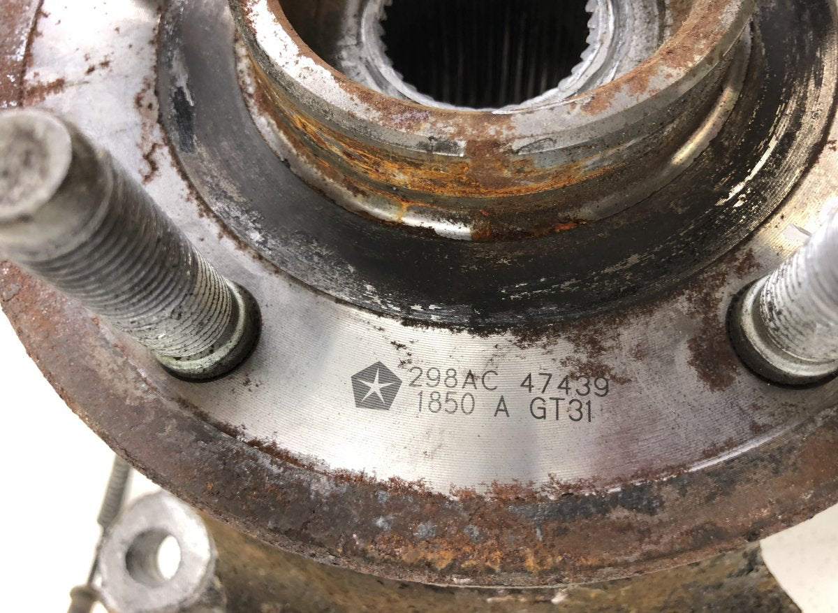 68044703AC Wheel bearing housing front left DODGE RAM IV (DJ, DS) (2008-)