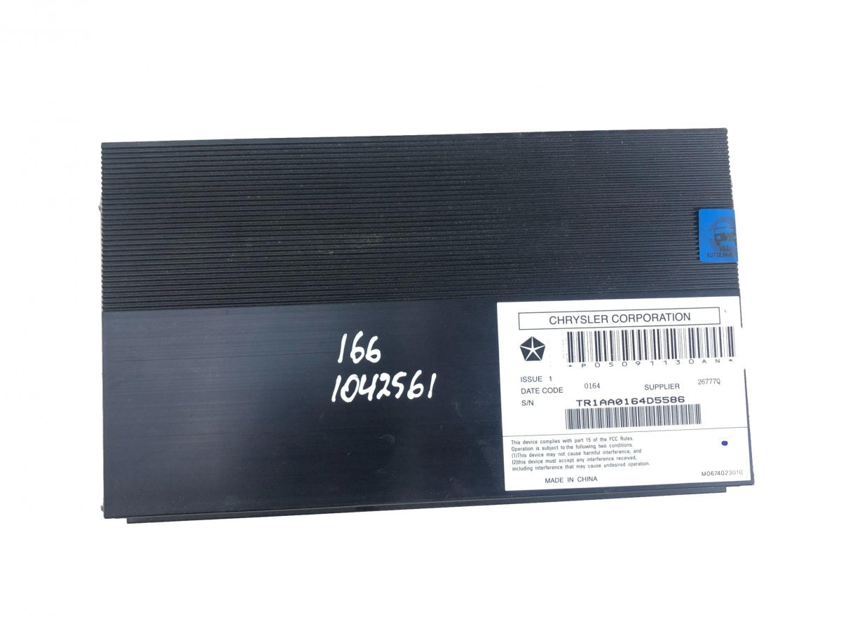 5091130AN Audio amplifier DODGE RAM IV (DJ, DS) (2008-)