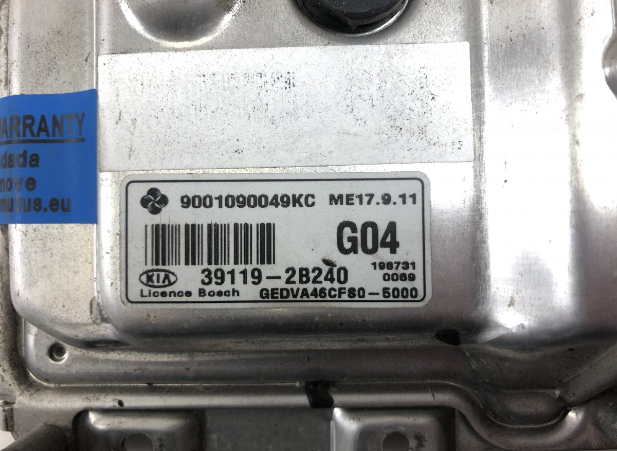 9001090049 Engine Control Unit / module (ECU) KIA CEE'D I (ED) (2006-2012)