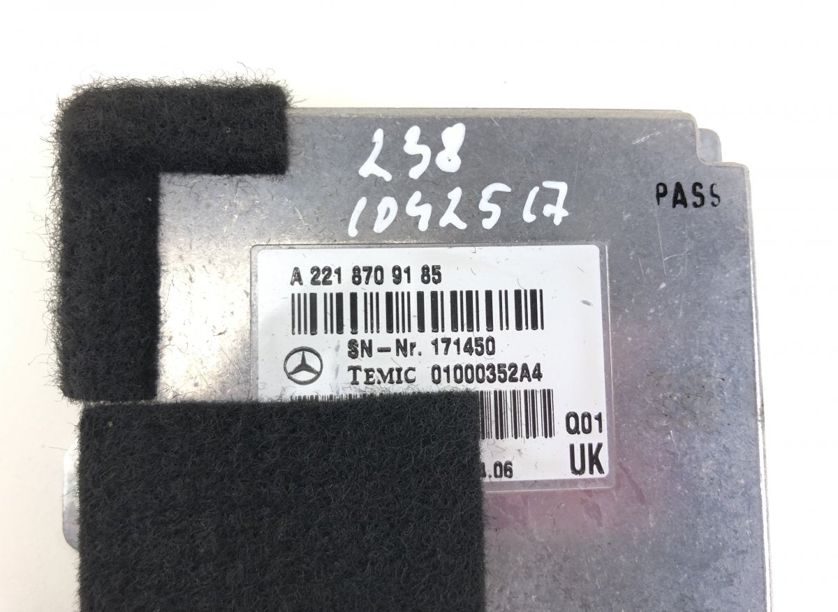 01000352A5 Voice control control unit MERCEDES-BENZ S-CLASS (W221) (2005-2013)