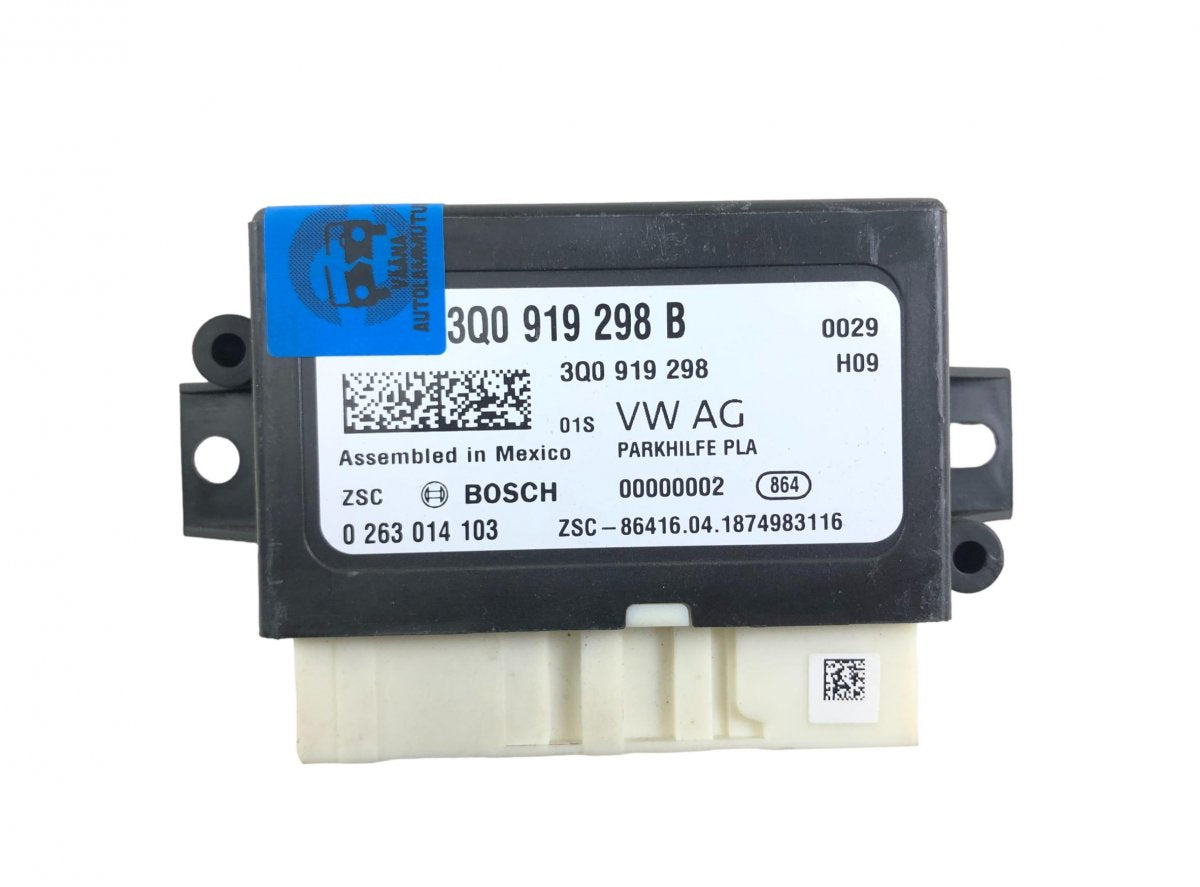 3Q0919298B Parking Aid Control Unit VW TIGUAN II (AD, BW) (2016-2024)