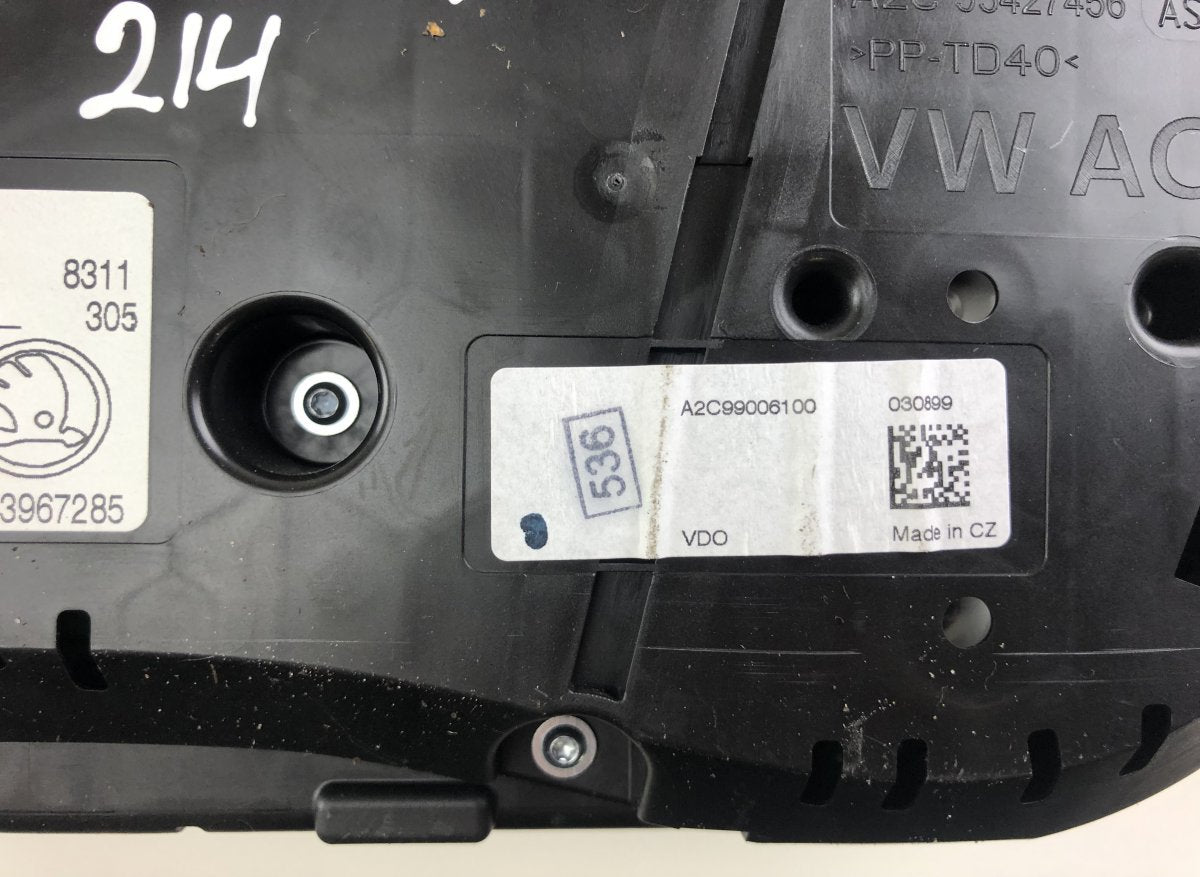 3V0920751A Instrument Cluster SKODA SUPERB III (3V3, 3V5) (2015-2024)
