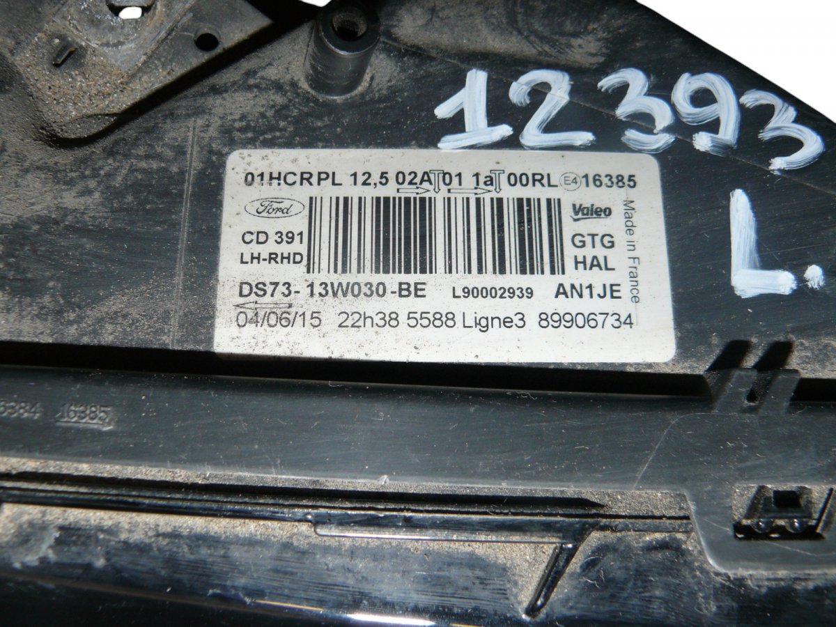 89906734 Headlight left FORD MONDEO Mk V (CD, CE, CF) (2014-2022)