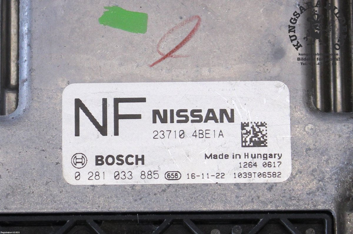 0281033885 Engine Control Unit / module (ECU) NISSAN X-TRAIL III (T32) (2013-2022)