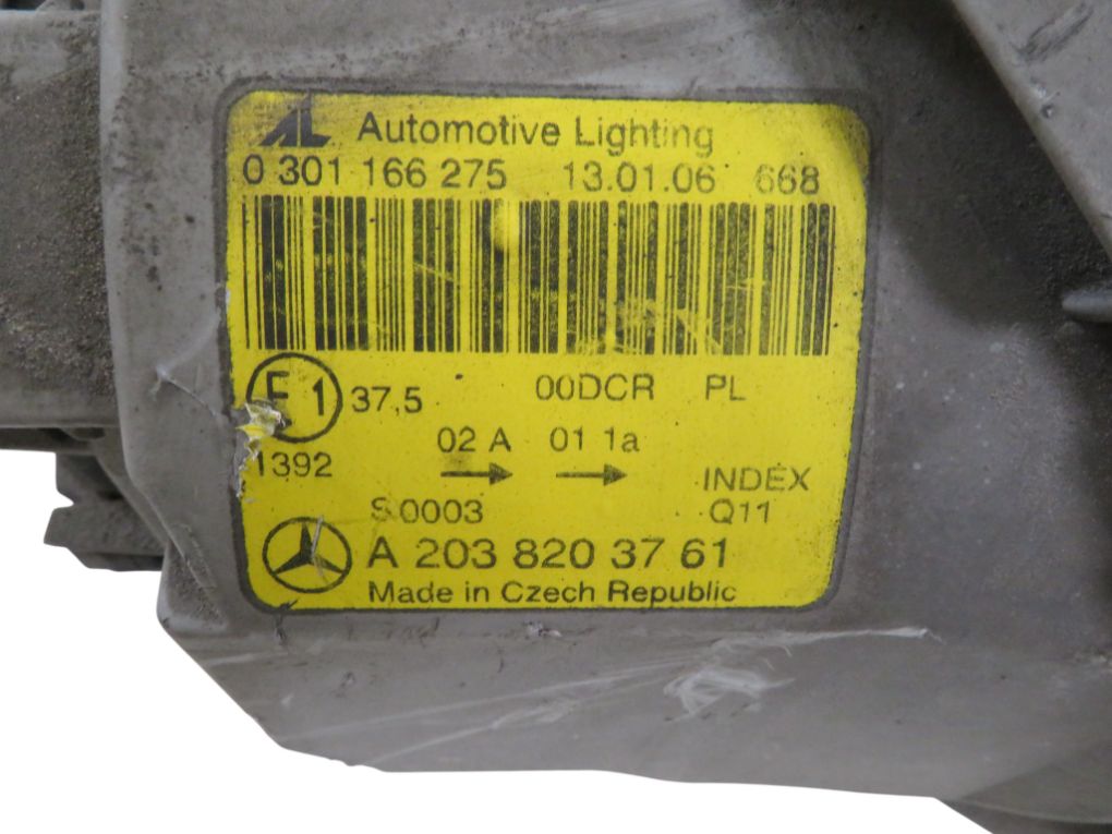 A2038203761 A2038201759 Headlight left MERCEDES-BENZ C-CLASS (W203, CL203) (2000-2011)