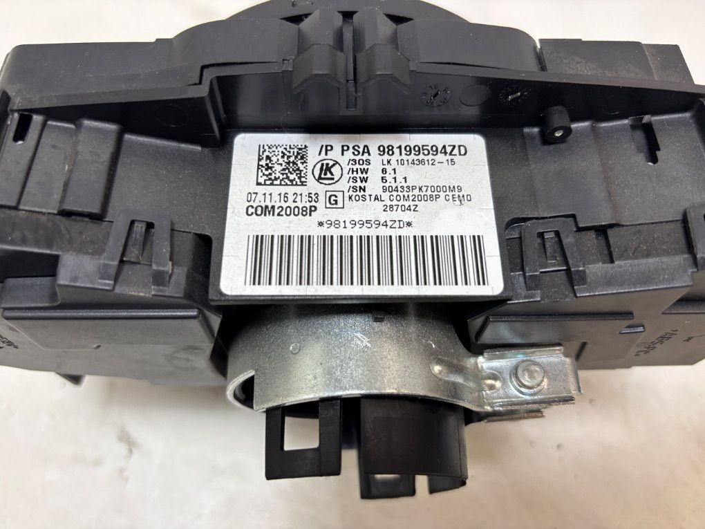 98199594ZD Indicator/wiper/slip ring switch (stalk) CITROËN C4 II (B7) (2009-2018)