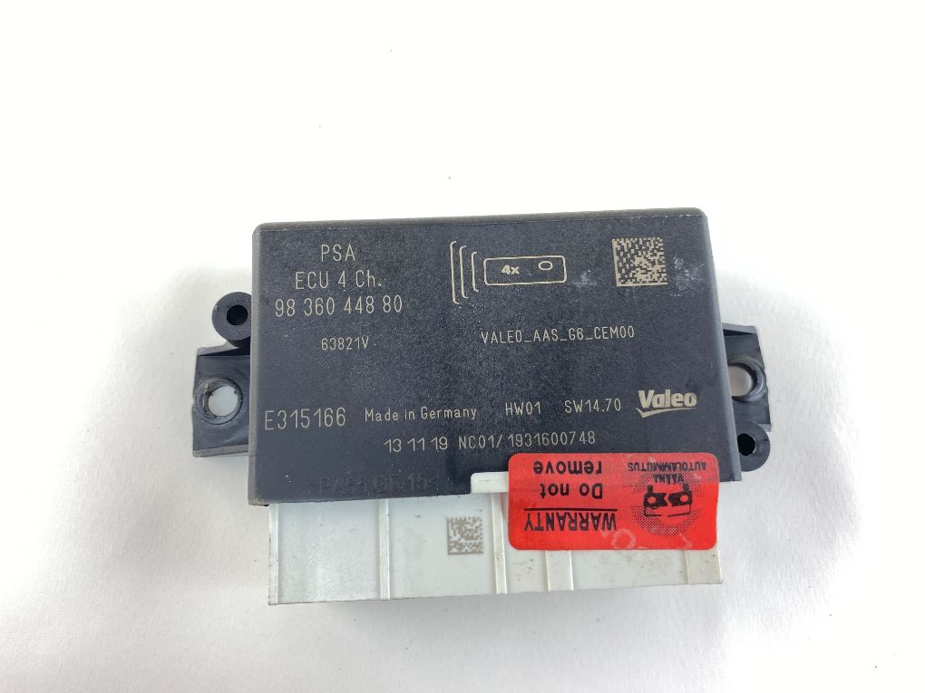 1679621280 Parking Aid Control Unit CITROËN BERLINGO (K9) (2018-)