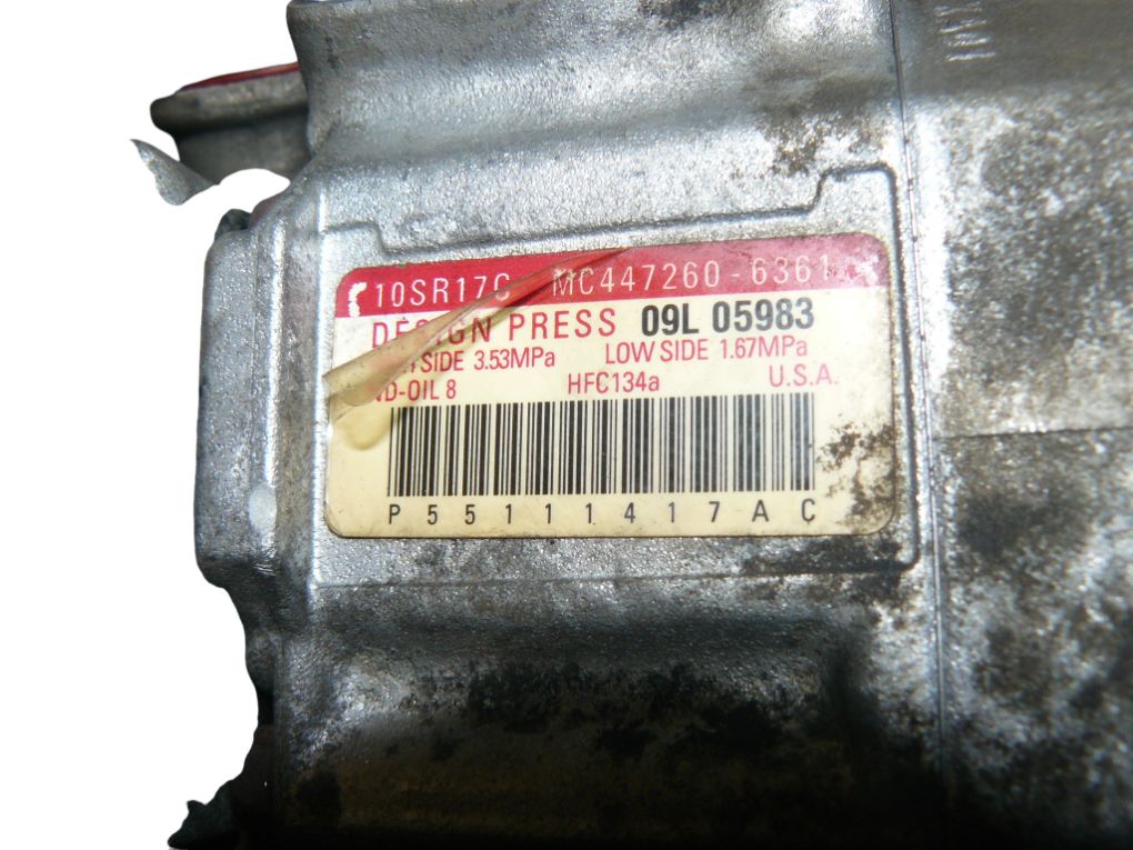 4472606361 AC / aircon Compressor CHRYSLER VOYAGER V (RT) (2007-2016)