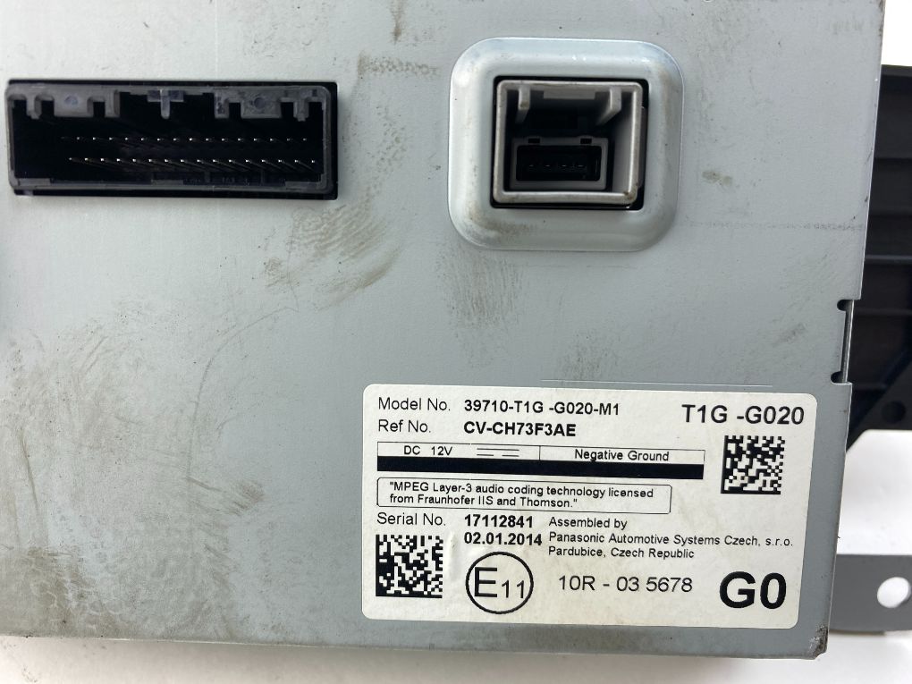 39710T1GG02 Dash screen HONDA CR-V IV (RM) (2012-2016)