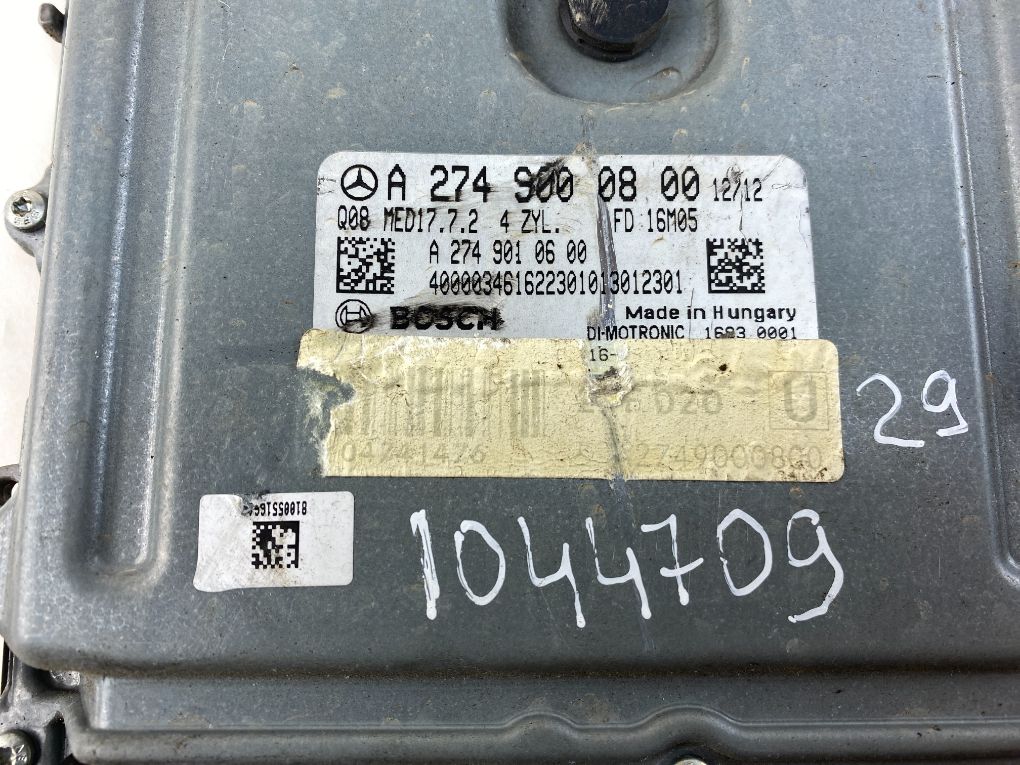0261S08785 Engine Control Unit / module (ECU) MERCEDES-BENZ C-CLASS (W205) (2013-2021)
