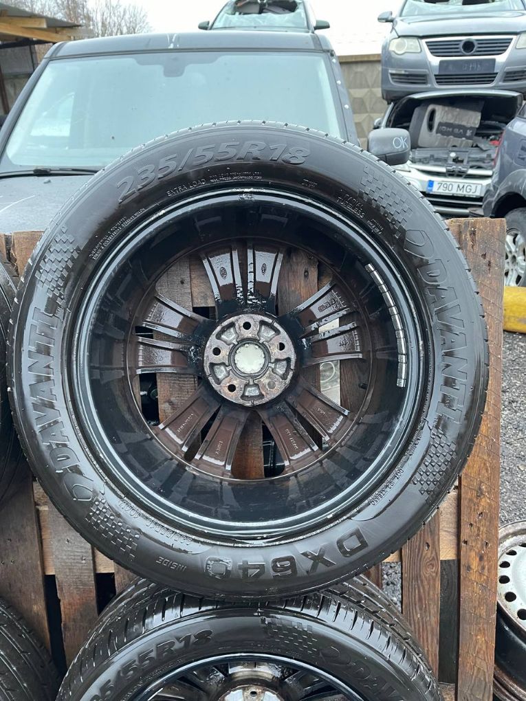 7JX18 ET40.5 D67.1 5X114.3 Rim set With Tyres 4 pcs KIA SPORTAGE III (SL) (2010-2015)